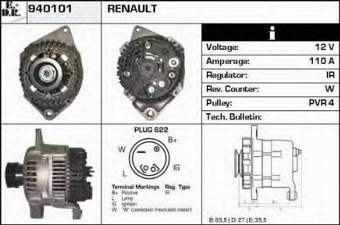 EDR 940101 - Alternator furqanavto.az