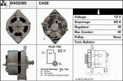 EDR 940290 - Alternator furqanavto.az