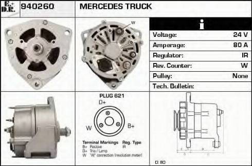 EDR 940260 - Alternator furqanavto.az