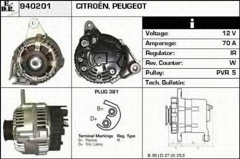 EDR 940201 - Alternator furqanavto.az