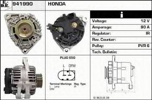 EDR 941990 - Alternator furqanavto.az