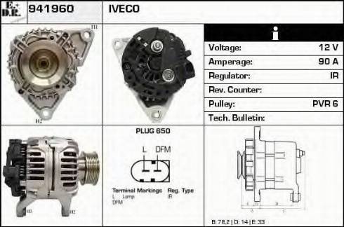 EDR 941960 - Alternator furqanavto.az