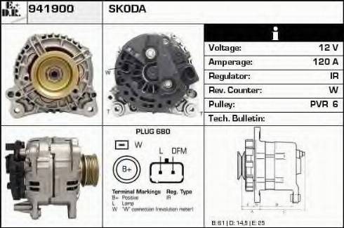 EDR 941900 - Alternator furqanavto.az