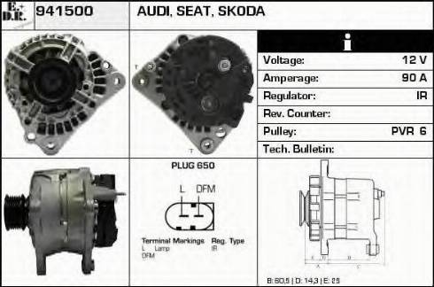 EDR 941500 - Alternator furqanavto.az