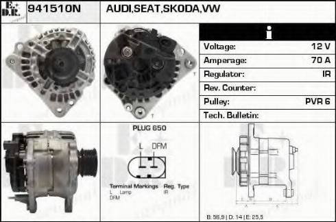 EDR 941510N - Alternator furqanavto.az