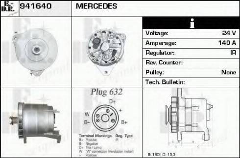 EDR 941640 - Alternator furqanavto.az