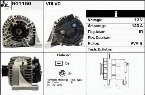 EDR 941150 - Alternator furqanavto.az