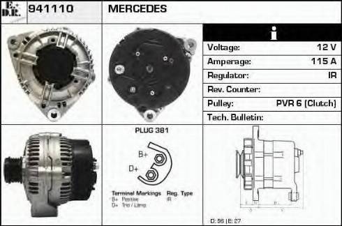 EDR 941110 - Alternator furqanavto.az