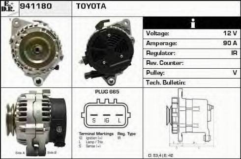 EDR 941180 - Alternator furqanavto.az