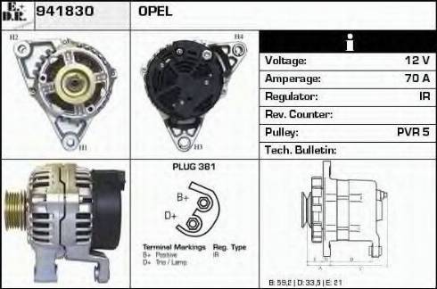 EDR 941830 - Alternator furqanavto.az