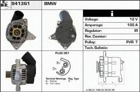 EDR 941361 - Alternator furqanavto.az