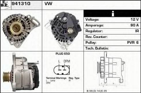 EDR 941310 - Alternator furqanavto.az