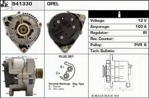 EDR 941330 - Alternator furqanavto.az