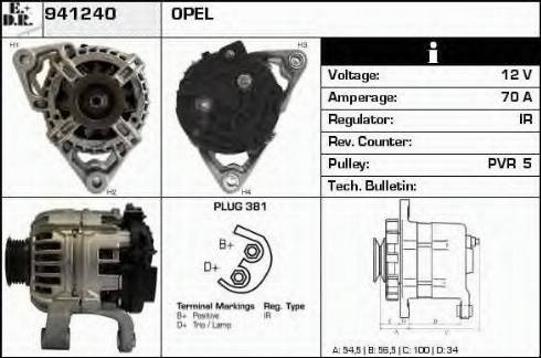 EDR 941240 - Alternator furqanavto.az