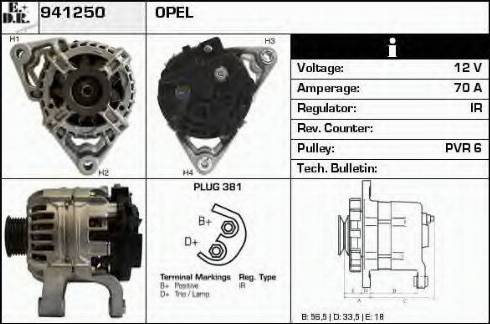 EDR 941250 - Alternator furqanavto.az