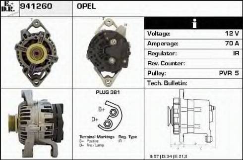 EDR 941260 - Alternator furqanavto.az