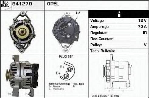 EDR 941270 - Alternator furqanavto.az