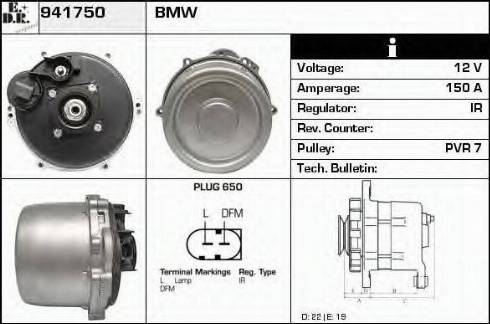 EDR 941750 - Alternator furqanavto.az