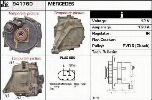 EDR 941760 - Alternator furqanavto.az