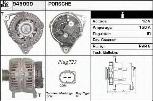 EDR 948090 - Alternator furqanavto.az