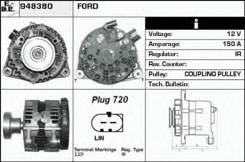 EDR 948380 - Alternator furqanavto.az