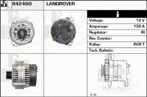 EDR 942460 - Alternator furqanavto.az