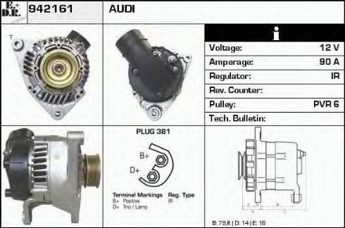 EDR 942161 - Alternator furqanavto.az