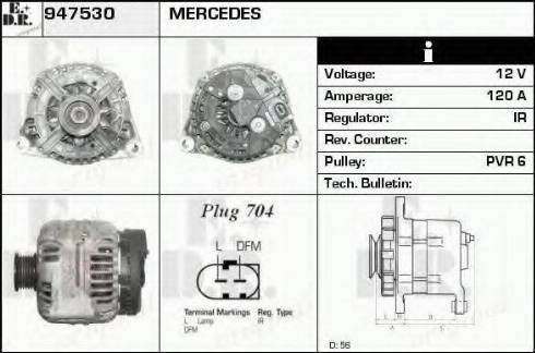 EDR 947530 - Alternator furqanavto.az