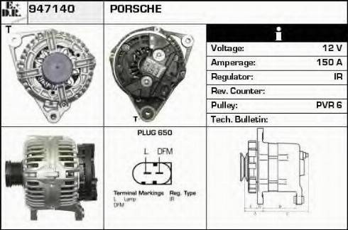 EDR 947140 - Alternator furqanavto.az