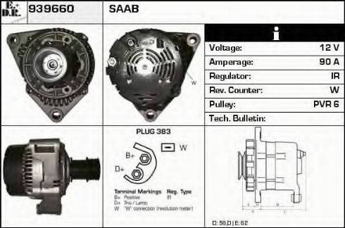 EDR 939660 - Alternator furqanavto.az