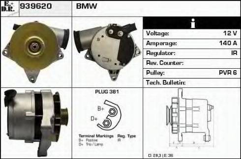 EDR 939620 - Alternator furqanavto.az