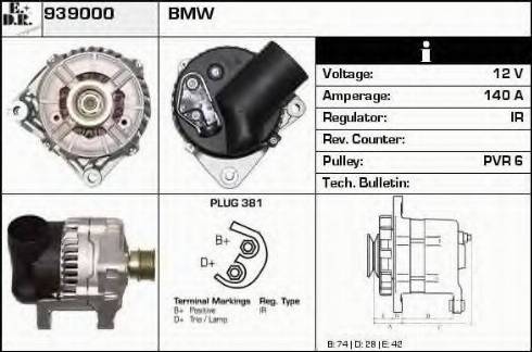 EDR 939000 - Alternator furqanavto.az