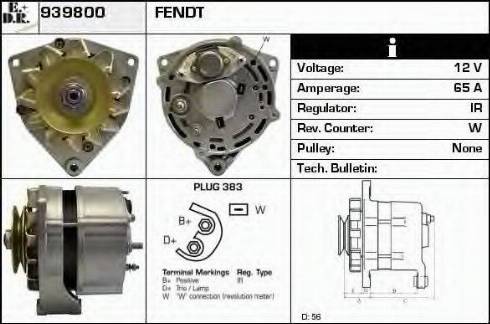 EDR 939800 - Alternator furqanavto.az