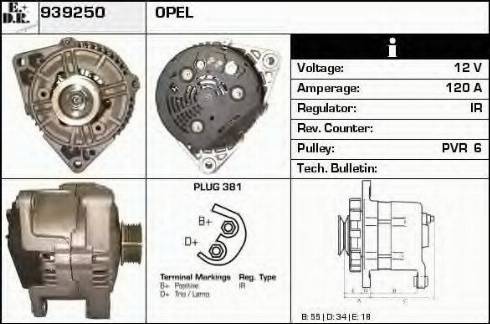 EDR 939250 - Alternator furqanavto.az