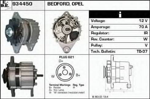 EDR 934450 - Alternator furqanavto.az