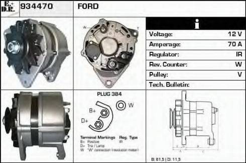 EDR 934470 - Alternator furqanavto.az