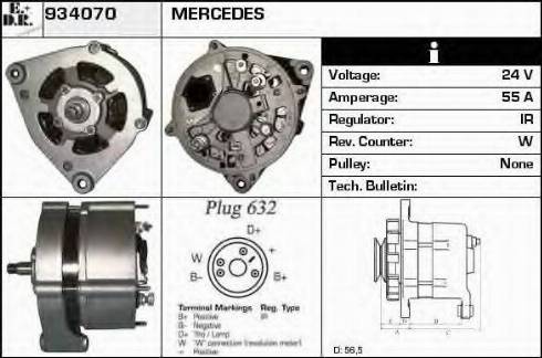 EDR 934070 - Alternator furqanavto.az