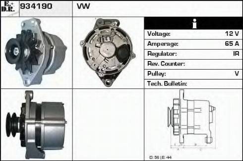 EDR 934190 - Alternator furqanavto.az