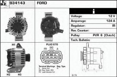 EDR 934143 - Alternator furqanavto.az