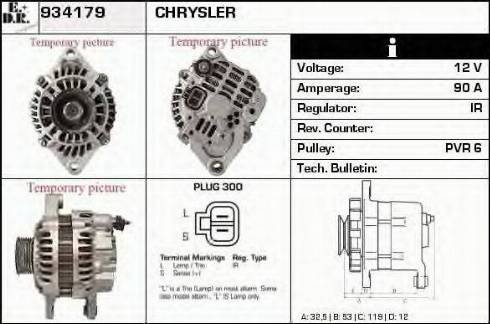 EDR 934179 - Alternator furqanavto.az