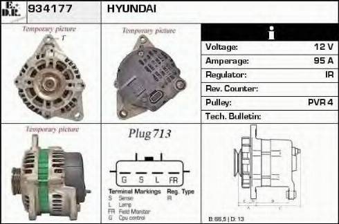 EDR 934177 - Alternator furqanavto.az