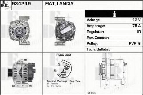 EDR 934249 - Alternator furqanavto.az