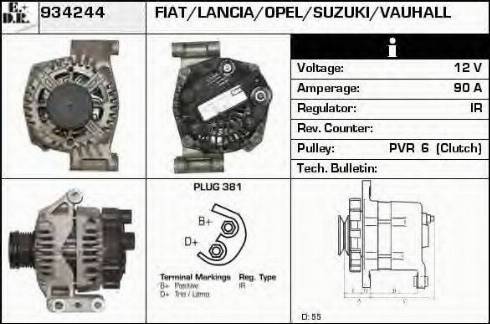 EDR 934244 - Alternator furqanavto.az