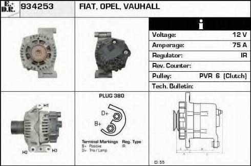 EDR 934253 - Alternator furqanavto.az