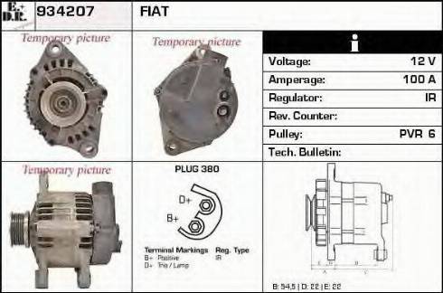 EDR 934207 - Alternator furqanavto.az