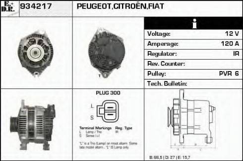 EDR 934217 - Alternator furqanavto.az