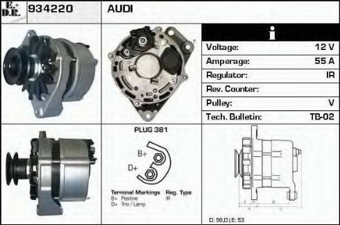 EDR 934220 - Alternator furqanavto.az