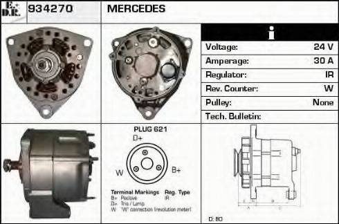 EDR 934270 - Alternator furqanavto.az