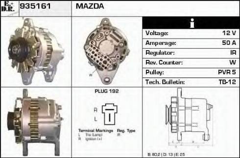 EDR 935161 - Alternator furqanavto.az