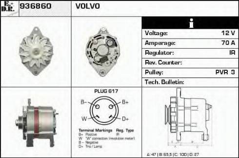 EDR 936860 - Alternator furqanavto.az